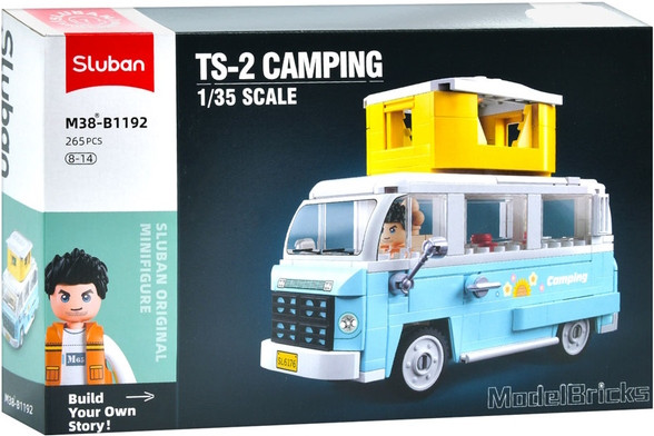 Конструктор Sluban TS-2 Camping M38-B1192