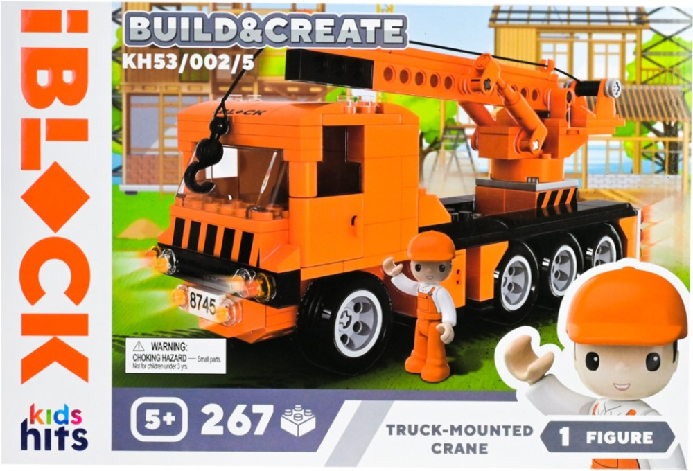 Конструктор iBlock Truck-Mounted Crane KH53/002/5