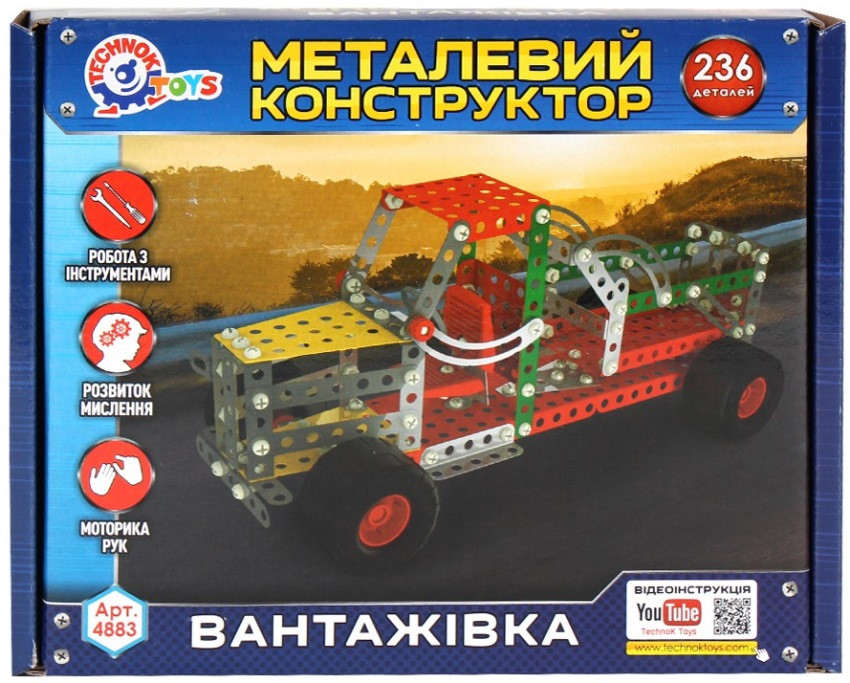Конструктор Tehnok Truck 4883