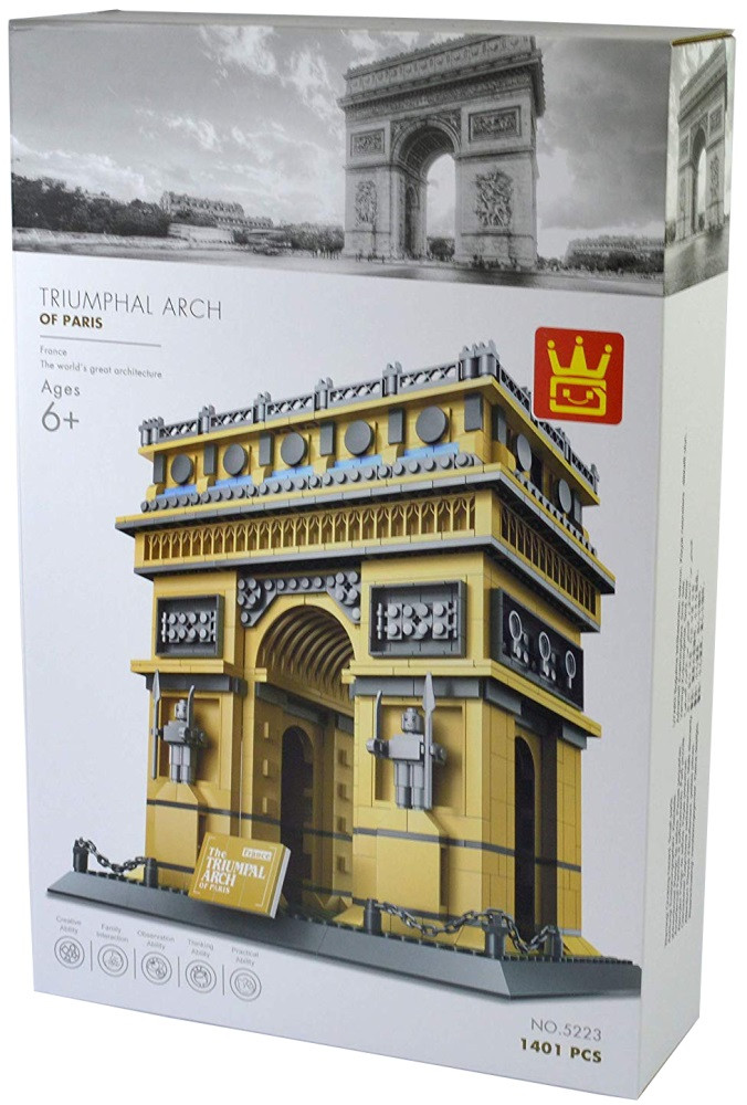 Конструктор Wangetoys Triumphal Arch of Paris 5223 Конструктор Wangetoys Triumphal Arch of Paris 5223