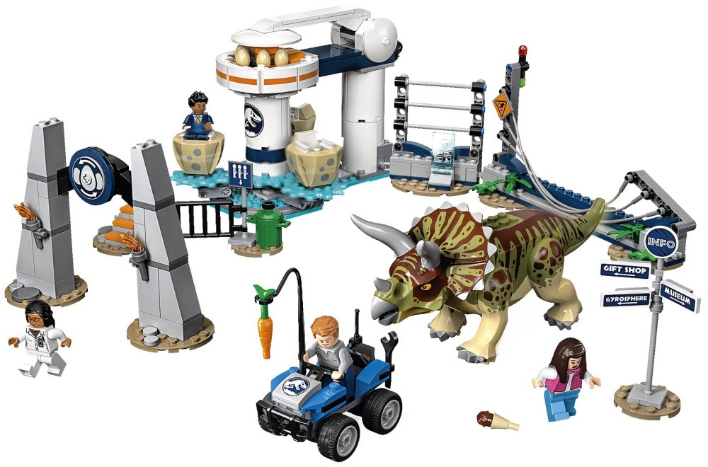 Конструктор Lego Triceratops Rampage 75937