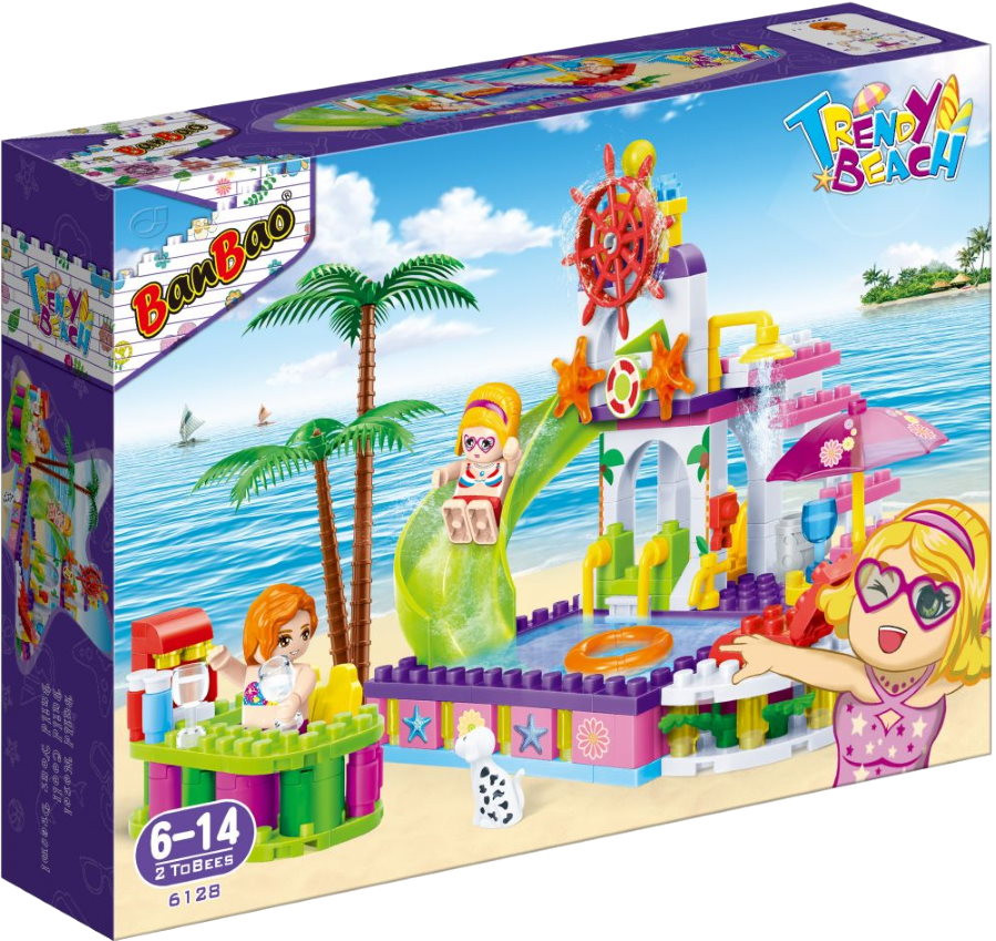 Конструктор BanBao Trendy Beach 6128