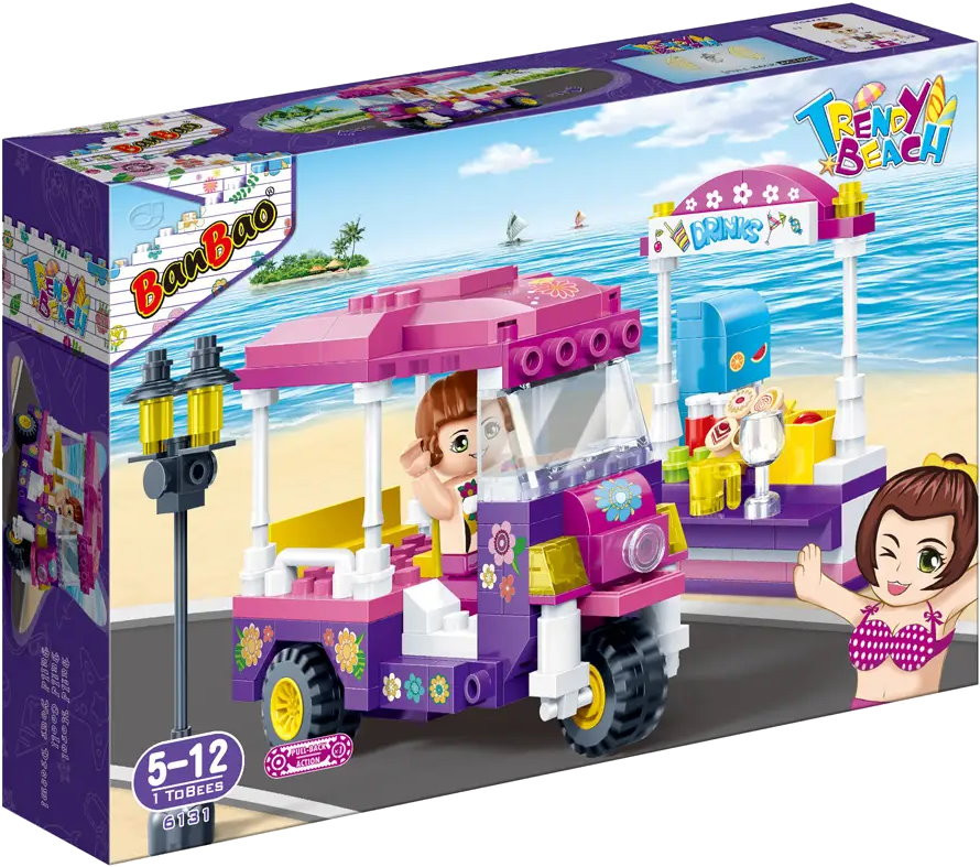 Конструктор BanBao Trendy Beach 6131