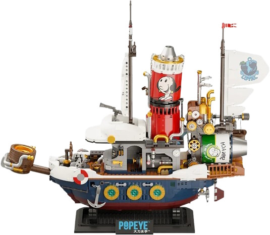 Конструктор Pantasy Treasure Hunt Steamship 86402 Конструктор Pantasy Treasure Hunt Steamship 86402