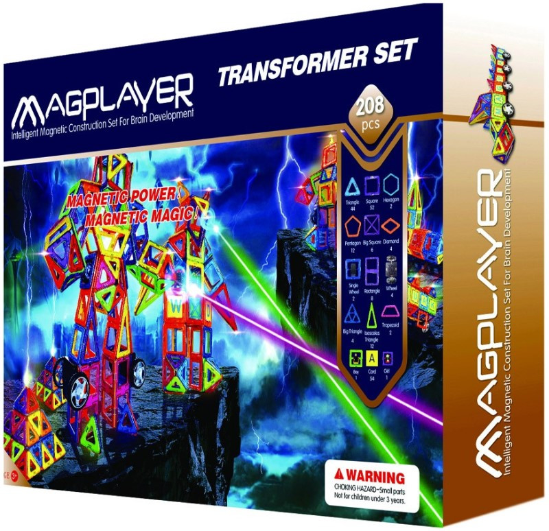 Конструктор Magplayer Transformer Set MPB-208