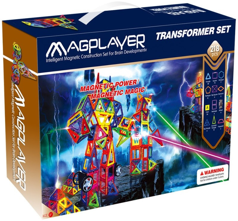 Конструктор Magplayer Transformer Set MPA-218
