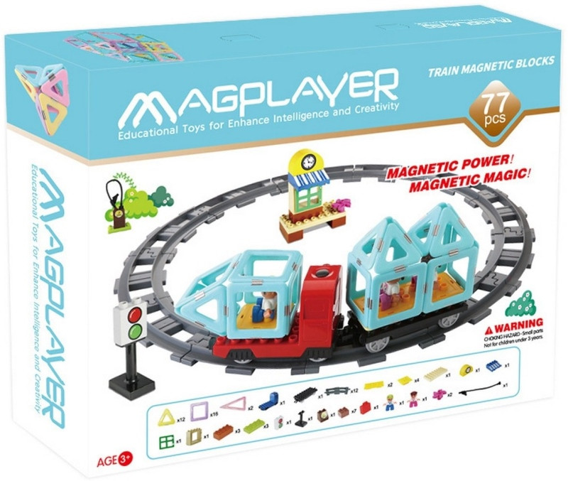 Конструктор Magplayer Train MPH2-77