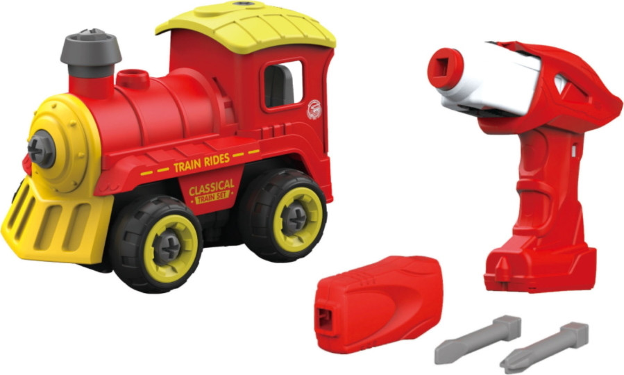 Конструктор DIY Spatial Creativity Train LM8073-DZ-1