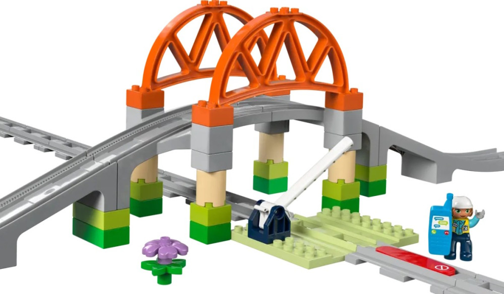 Конструктор Lego Train Bridge and Tracks Expansion Set 10426