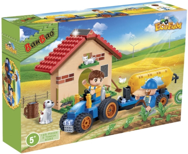 Конструктор BanBao Tractor 8582 Конструктор BanBao Tractor 8582