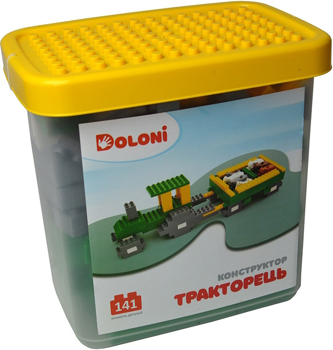 Конструктор Doloni Tractor 013888/41
