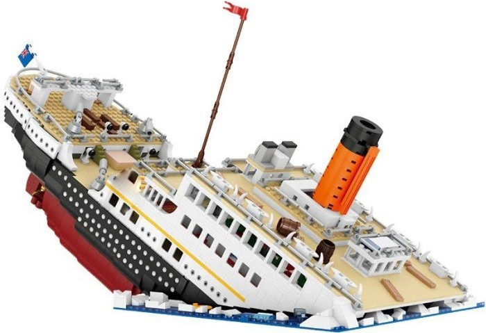 Конструктор LOZ Titanic Ship 1060