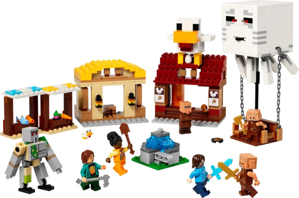 Конструктор Lego The Ghast Balloon Village Attack 21273
