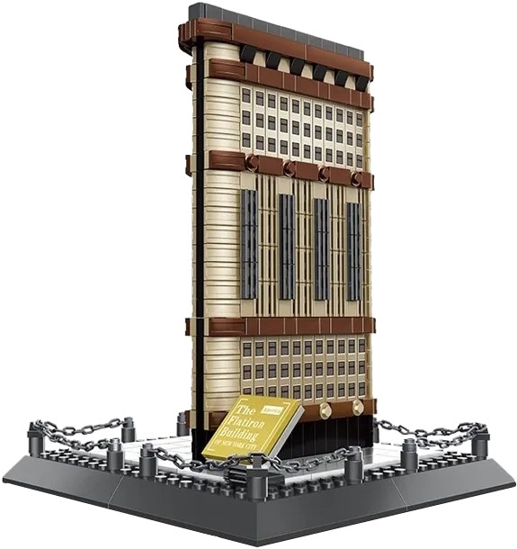 Конструктор Wangetoys The Flatiron Building 4220