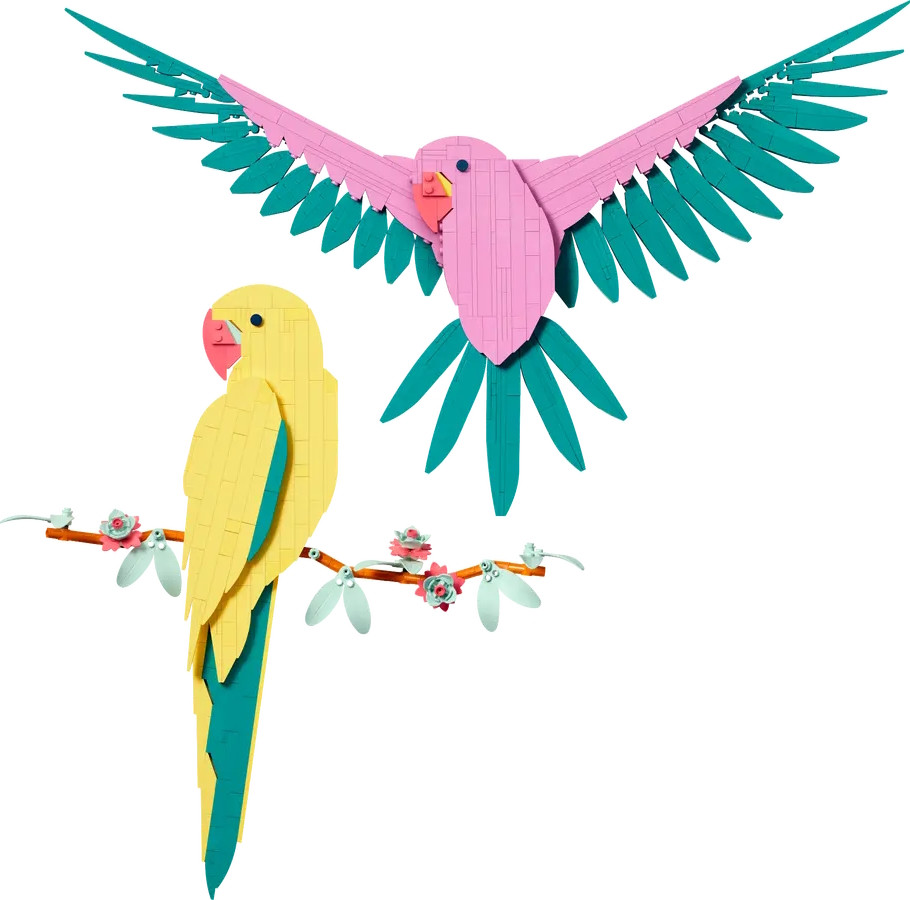 Конструктор Lego The Fauna Collection Macaw Parrots 31211