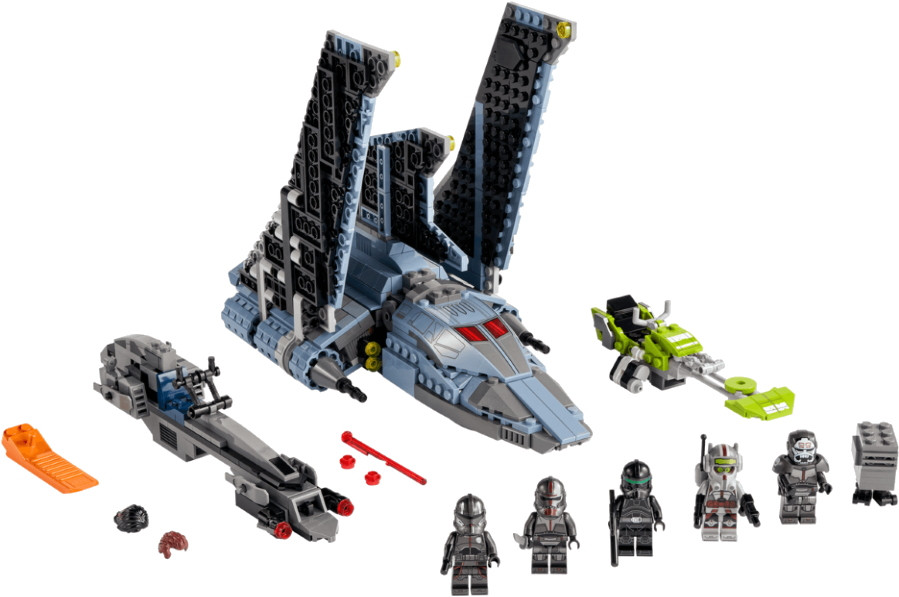 Конструктор Lego The Bad Batch Attack Shuttle 75314