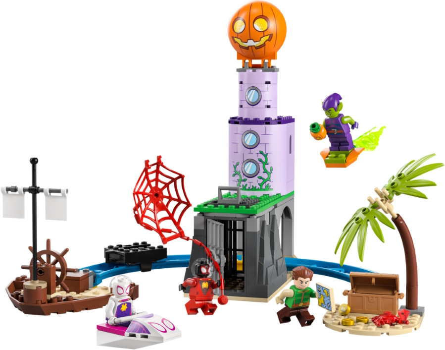 Конструктор Lego Team Spidey at Green Goblins Lighthouse 10790