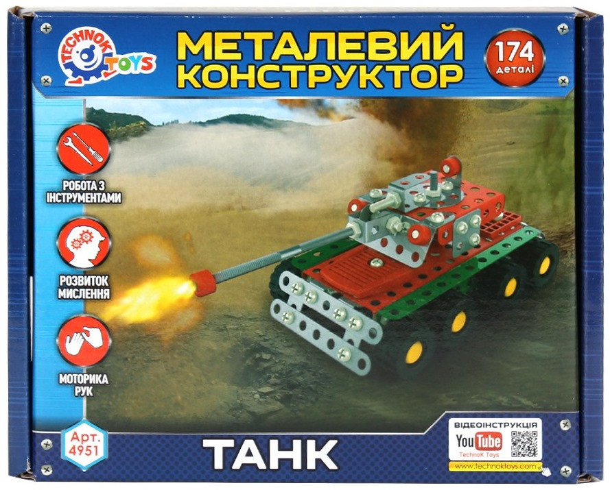 Конструктор Tehnok Tank 4951