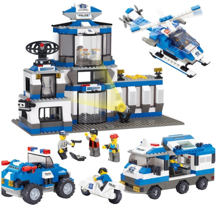 Конструктор Sluban SWAT Police Headquarters M38-B0193