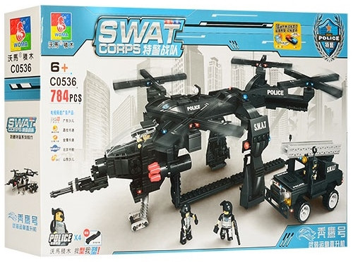 Конструктор Jubilux SWAT Corps C0536A