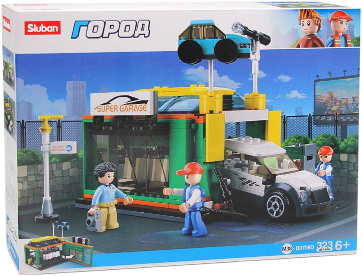 Конструктор Sluban Super Garage M38-B0759D
