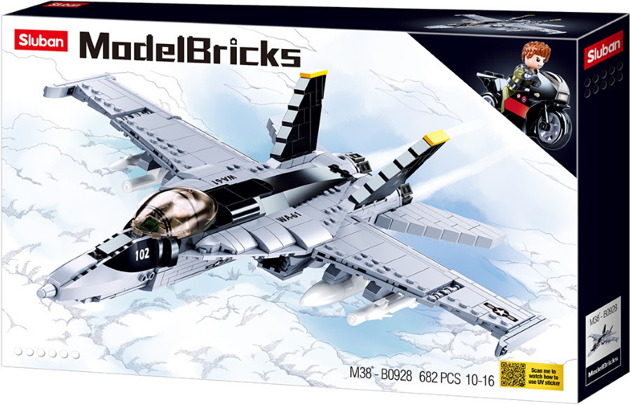 Конструктор Sluban Super Bumblebee Fighter M38-B0928