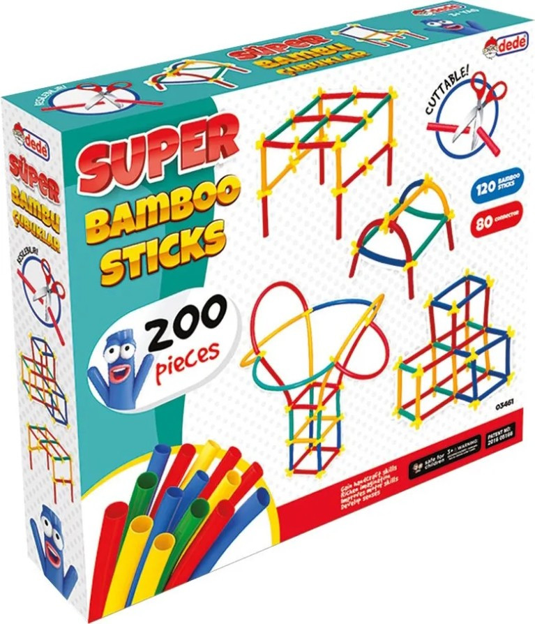 Конструктор DEDE Super Bamboo Sticks 03461