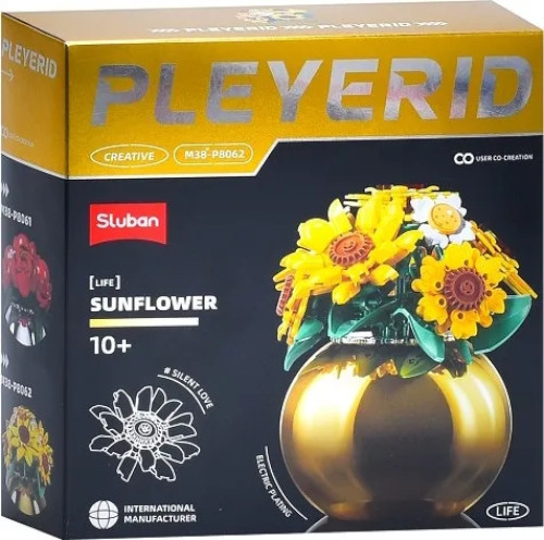Конструктор Sluban Sunflower M38-P8062