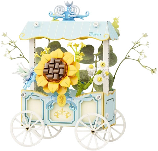 Конструктор Pantasy Sunflower Cart 15026 Конструктор Pantasy Sunflower Cart 15026