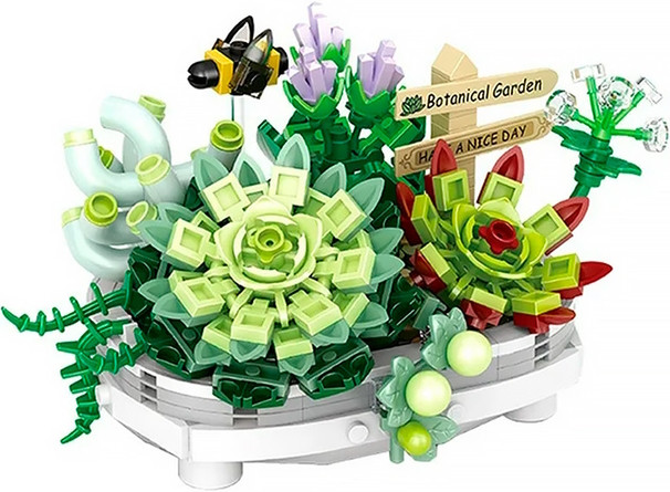 Конструктор LOZ Succulent Pot Plant 1660