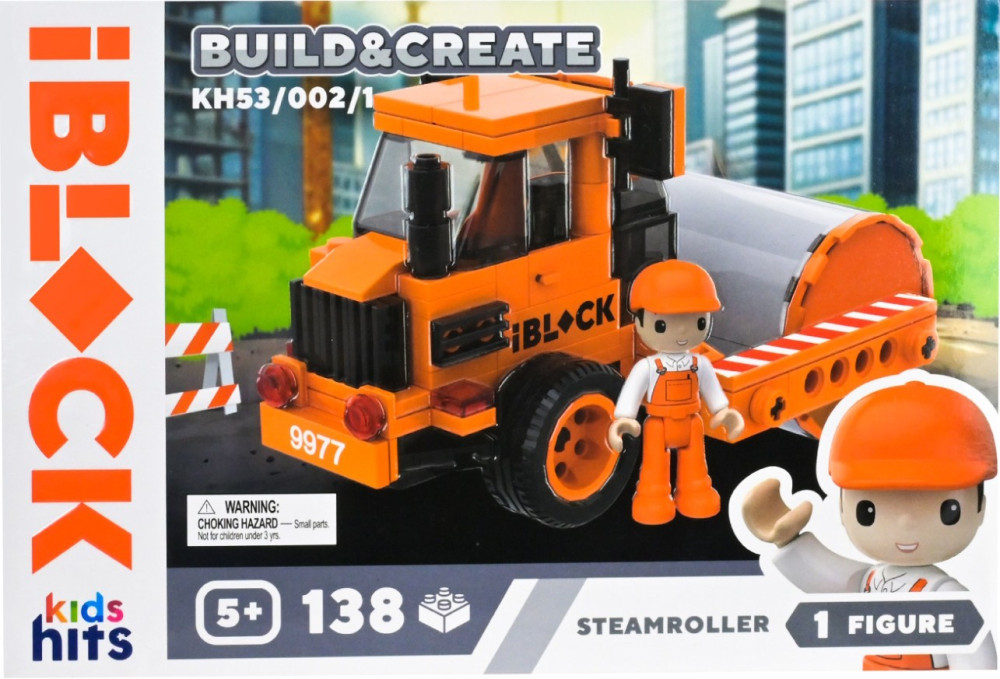 Конструктор iBlock Steamroller KH53/002/1