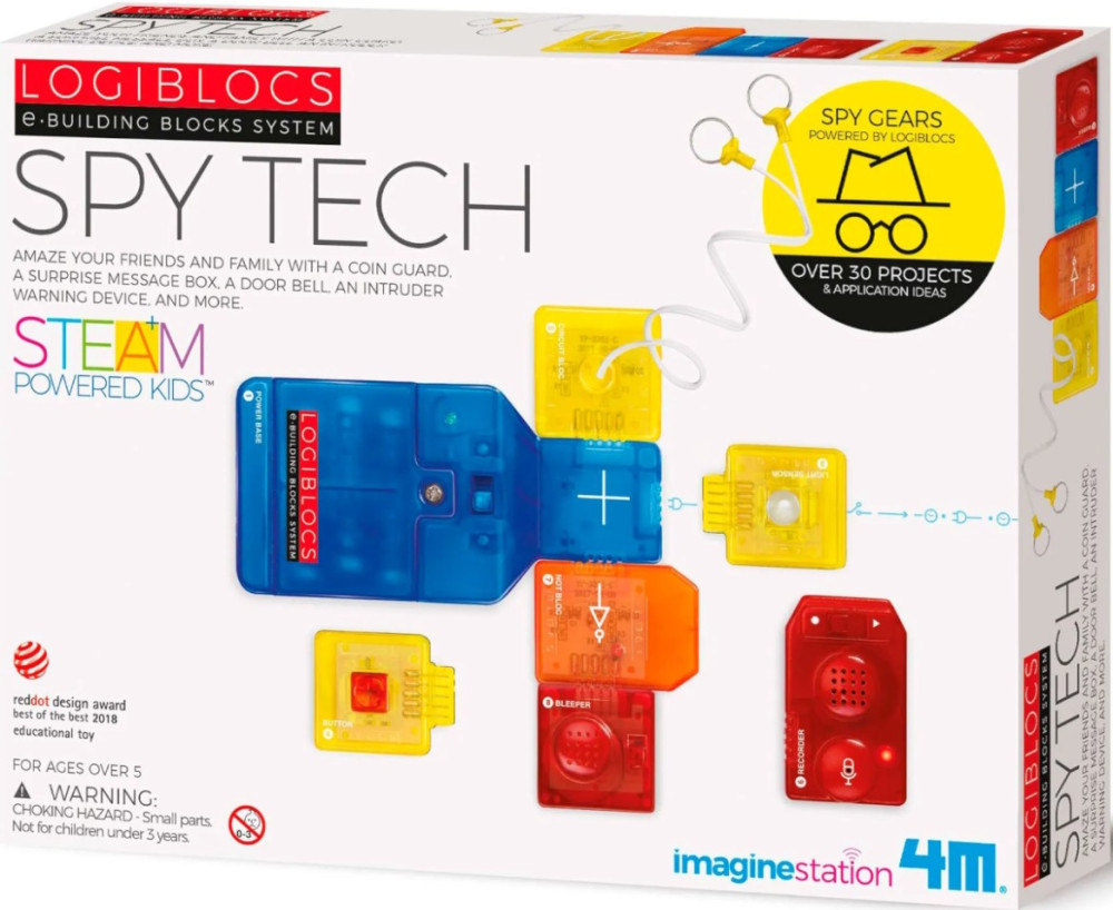 Конструктор 4M Spy Tech 00-06805 Конструктор 4M Spy Tech 00-06805