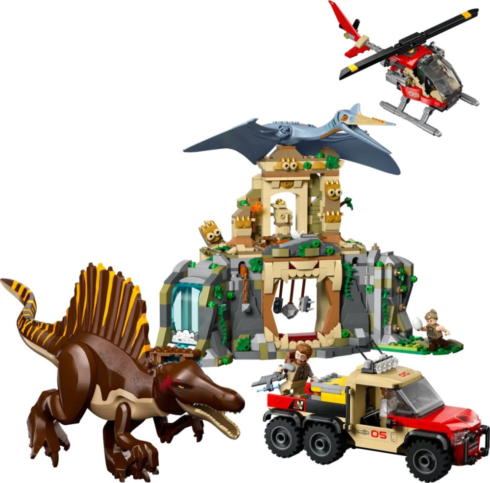Конструктор Lego Spinosaurus and Quetzalcoatlus Air Mission 76976