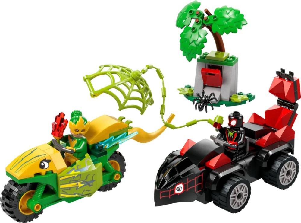 Конструктор Lego Spin and Electro Dinosaur Vehicle Chase 11198