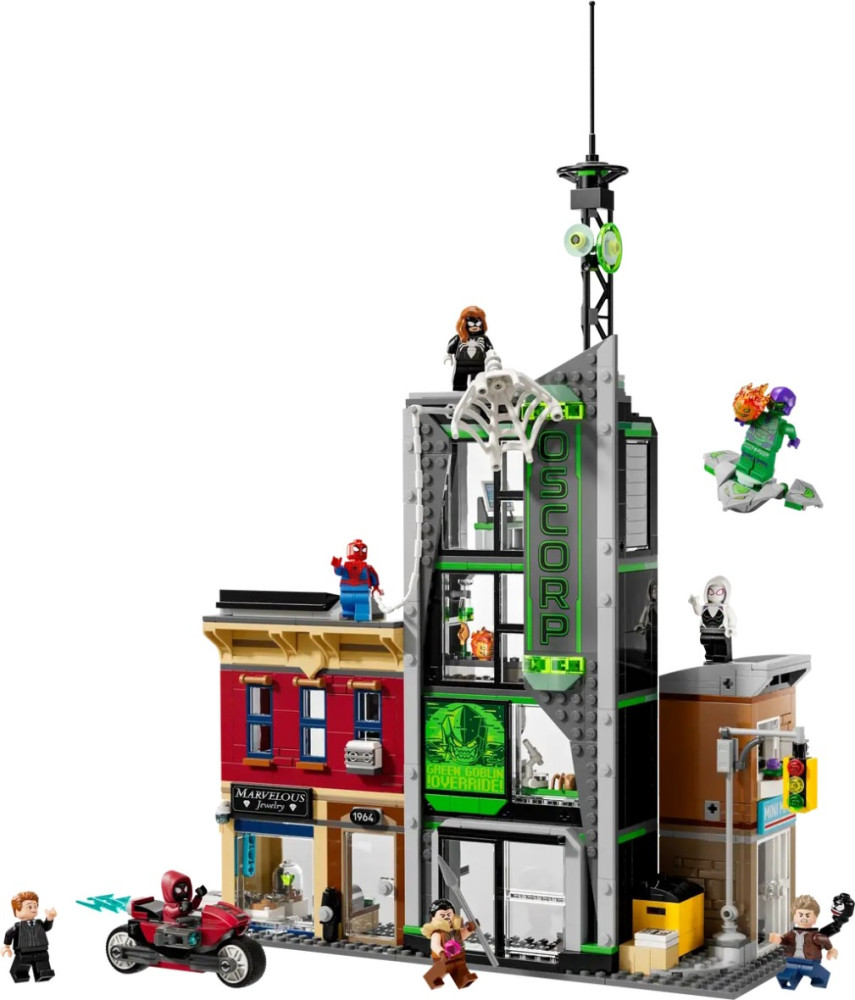 Конструктор Lego Spider-Man vs Oscorp 76324