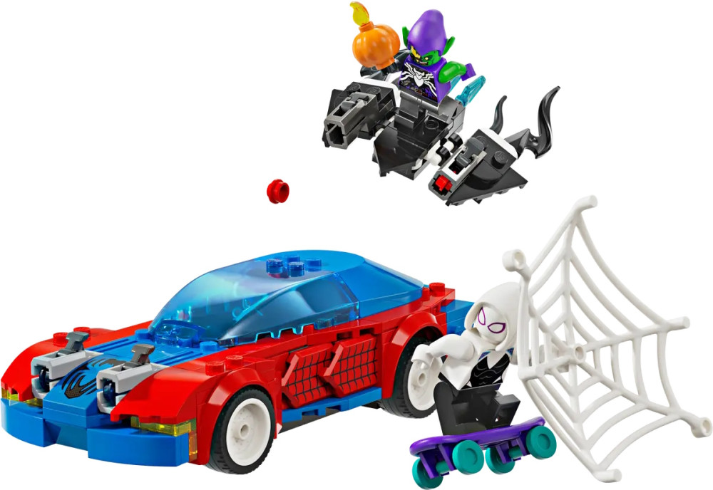 Конструктор Lego Spider-Man Race Car and Venom Green Goblin 76279