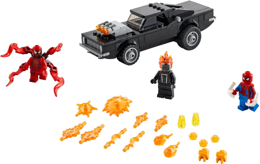 Конструктор Lego Spider-Man and Ghost Rider vs Carnage 76173