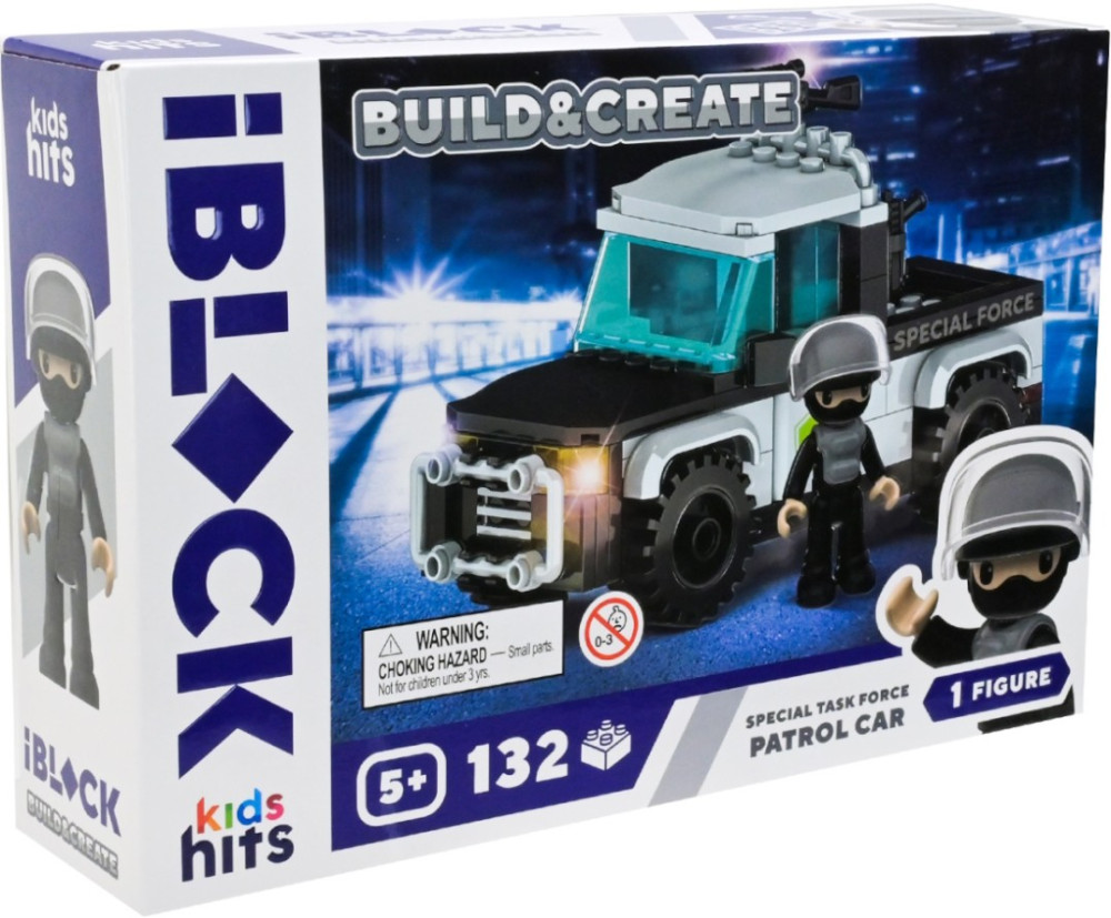 Конструктор iBlock Special Task Force Patrol Car KH42/003/1