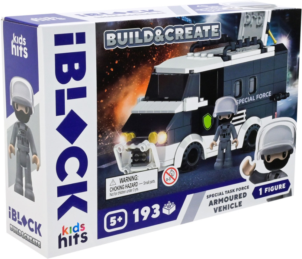 Конструктор iBlock Special Task Force Armoured Vehicle KH42/003/2