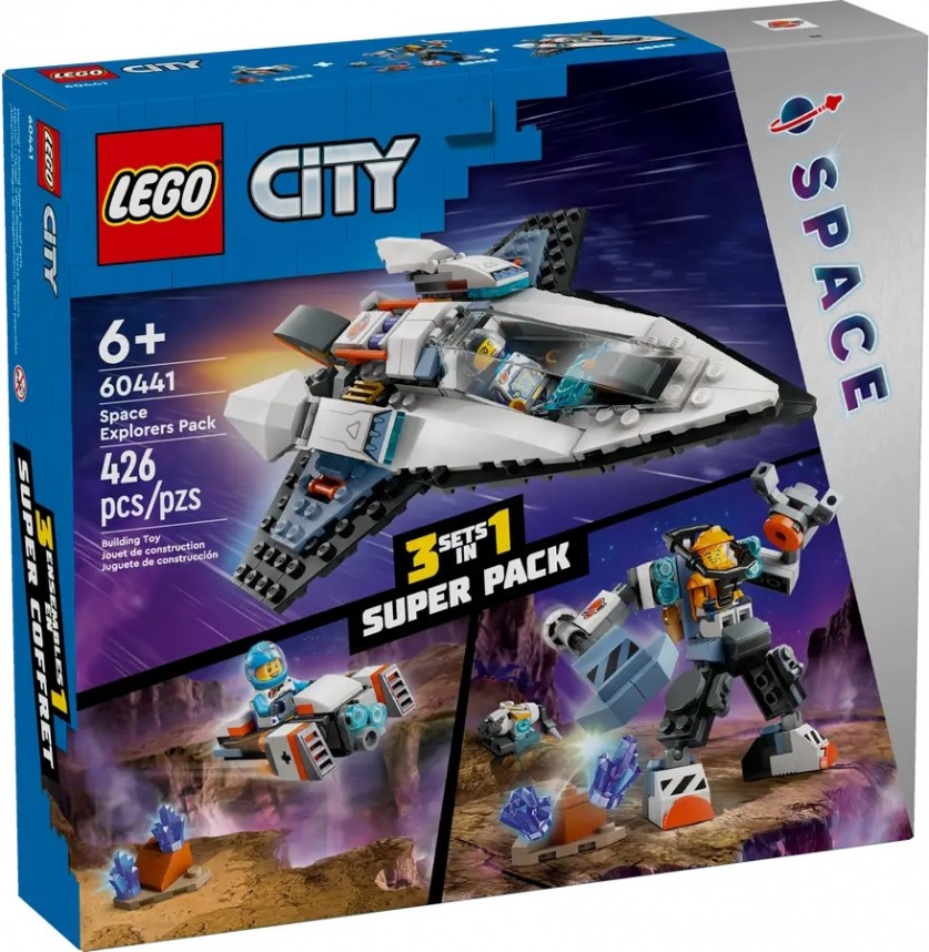 Конструктор Lego Space Explorers Pack 60441