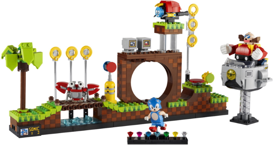 Конструктор Lego Sonic the Hedgehog Green Hill Zone 21331