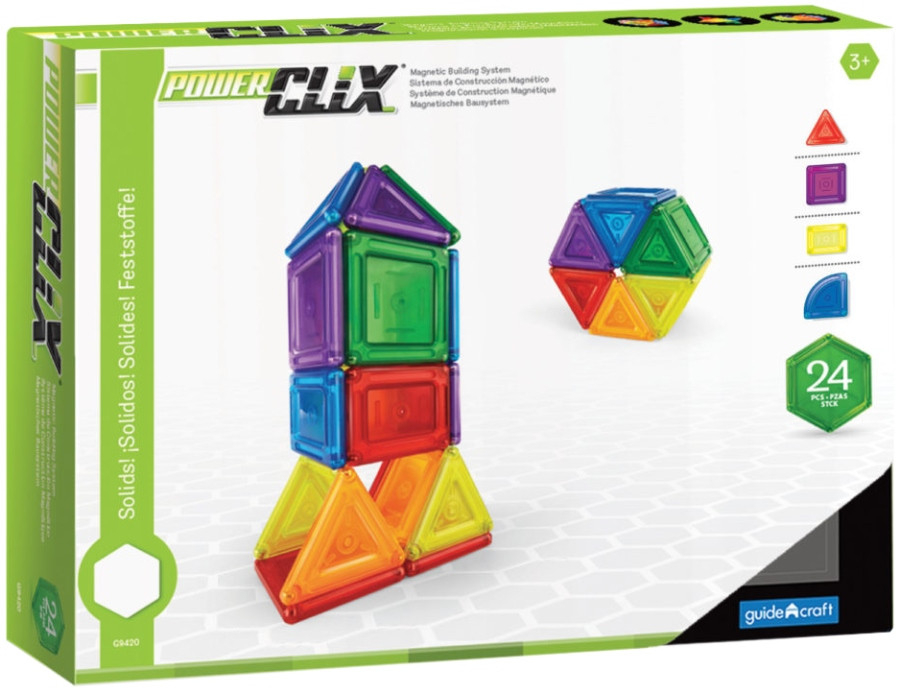 Конструктор Guidecraft Solids 24 Piece Set G9420