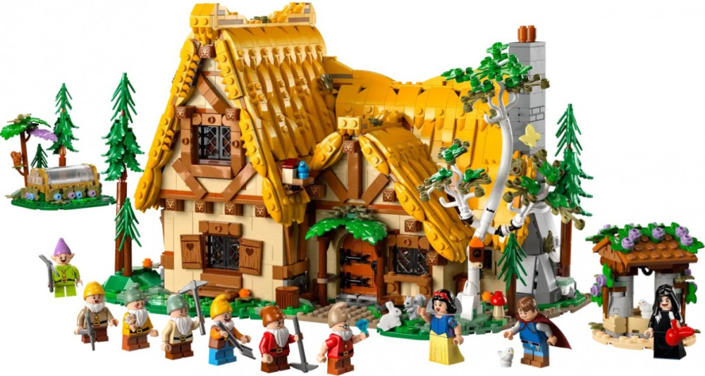 Конструктор Lego Snow White and the Seven Dwarfs Cottage 43242
