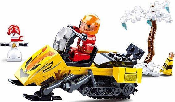 Конструктор Sluban Snowmobile M38-B0951