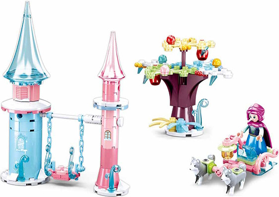 Конструктор Sluban Snowfield Swing M38-B0895