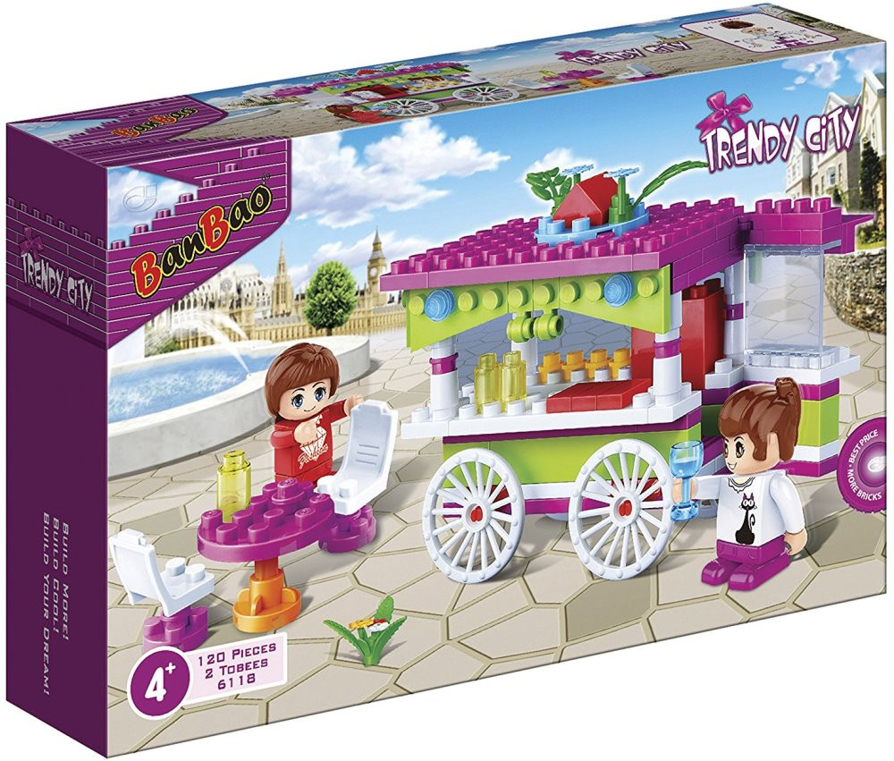 Конструктор BanBao Snack Car 6118 Конструктор BanBao Snack Car 6118