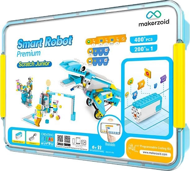 Конструктор Makerzoid Smart Robot Premium MKZ-PF-PM Конструктор Makerzoid Smart Robot Premium MKZ-PF-PM