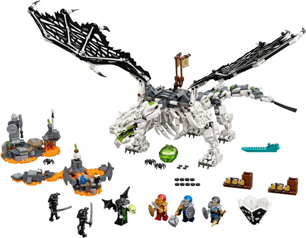 Конструктор Lego Skull Sorcerers Dragon 71721