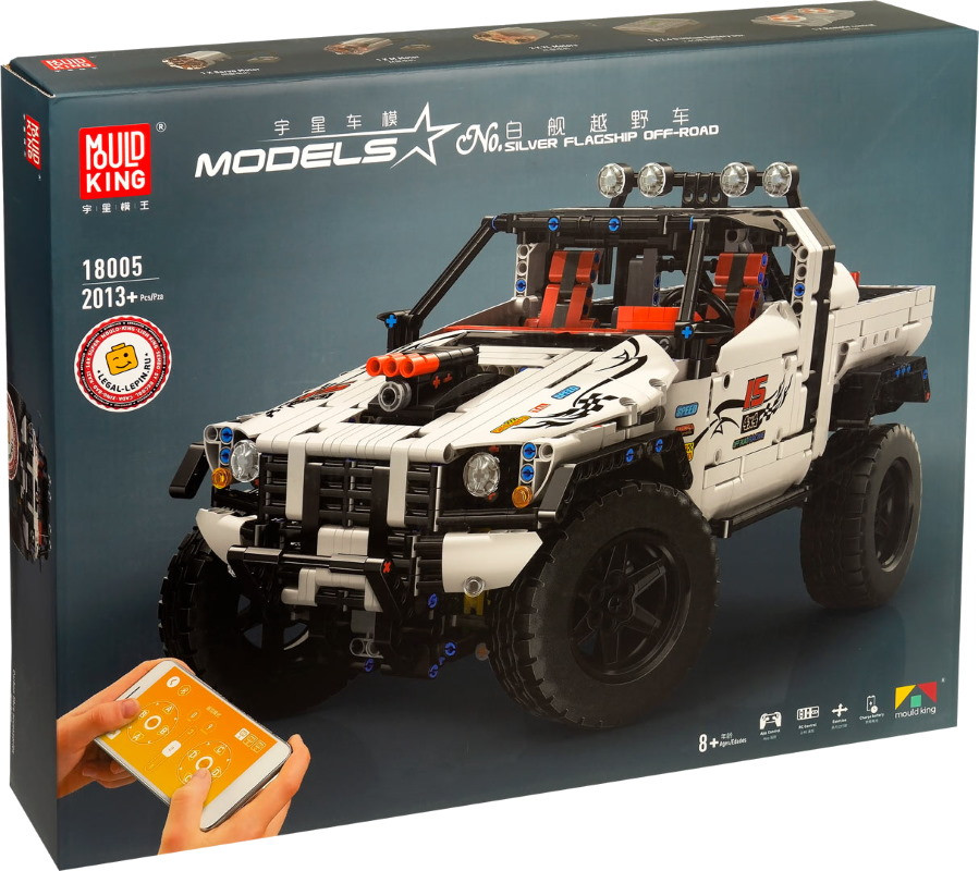 Конструктор Mould King Silver Flagship Off-Road 18005
