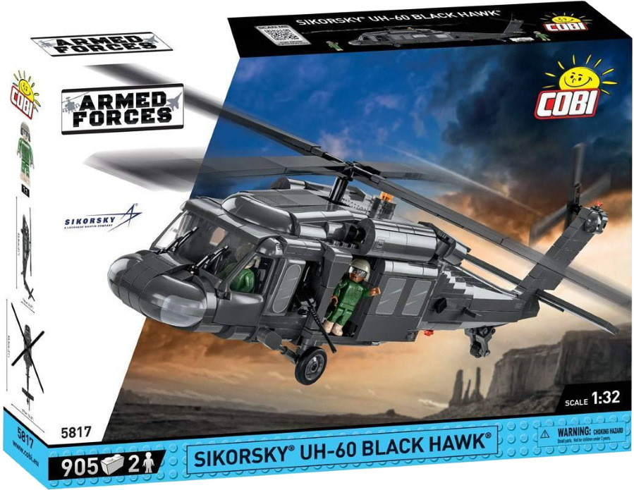 Конструктор COBI Sikorsky UH-60 Black Hawk 5817 Конструктор COBI Sikorsky UH-60 Black Hawk 5817